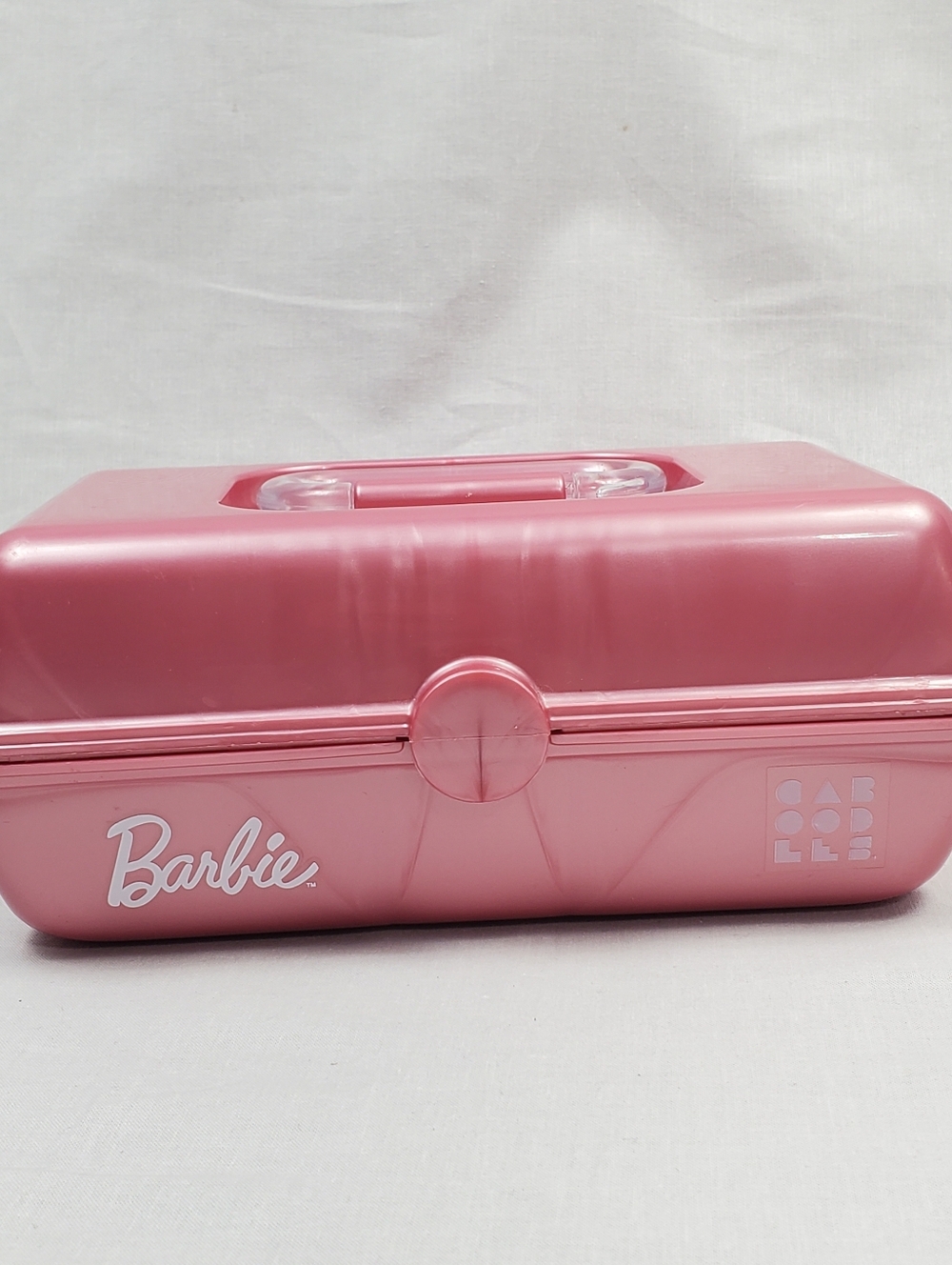 Barbie Caboodle Pretty In Petite Cosmetic Makeup Carry Case Travel Storage 2018